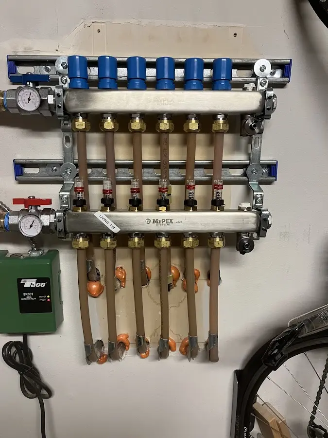 Plumber performing Leak Detection at a residential property in Hobart